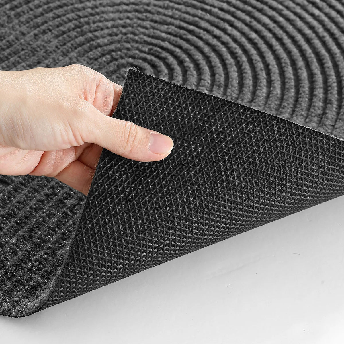 3D Geometrische Eingangsmatte – Rutschfeste Schmutz- & Wasserfangmatte