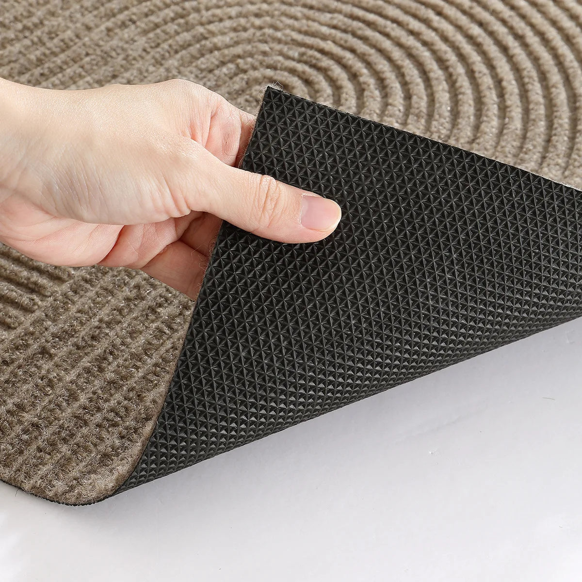 3D Geometrische Eingangsmatte – Rutschfeste Schmutz- & Wasserfangmatte