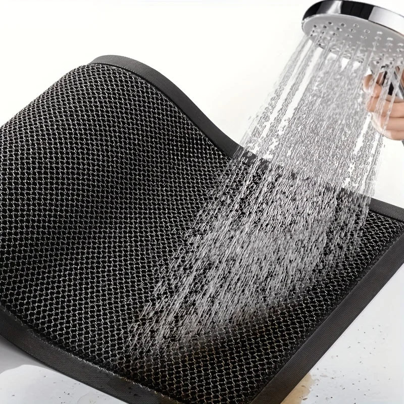 Rutschfeste PVC-Gummi Fußmatte – Wasserbeständige Fußmatte für Innen & Außen